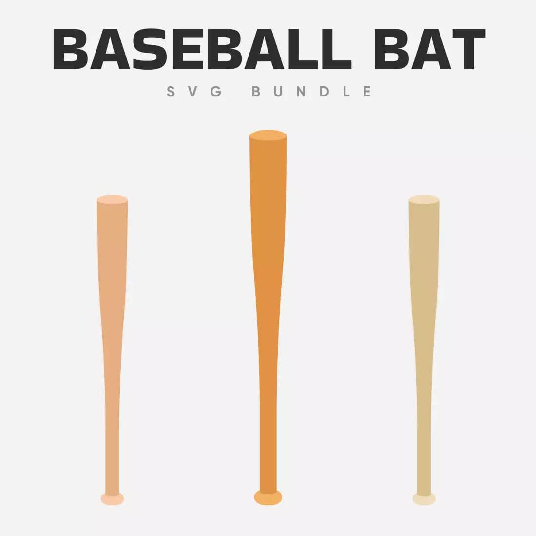 Baseball Bat SVG Bundle Preview 2.