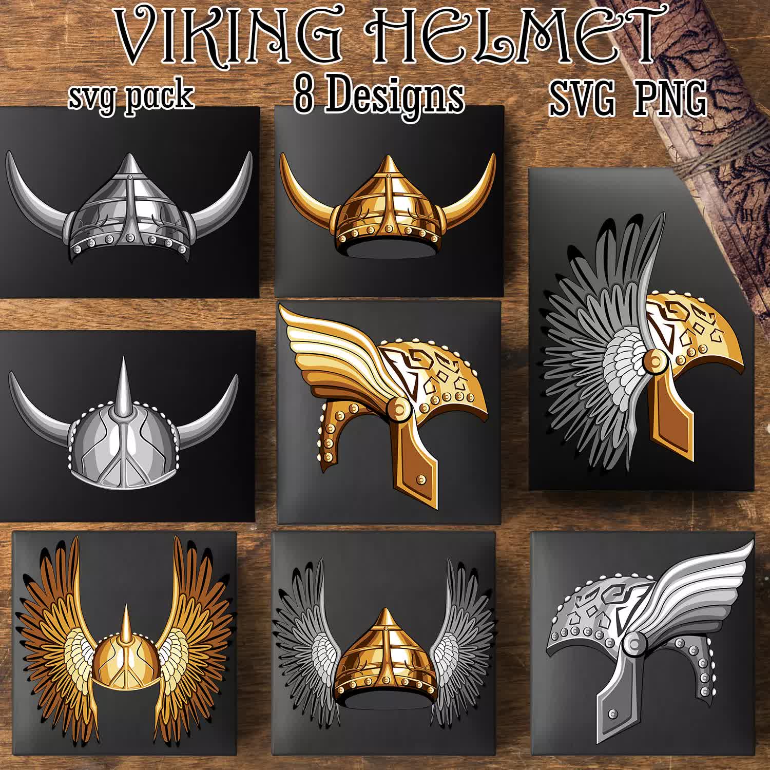 Big Viking SVG Bundle 56 Files Preview 2.