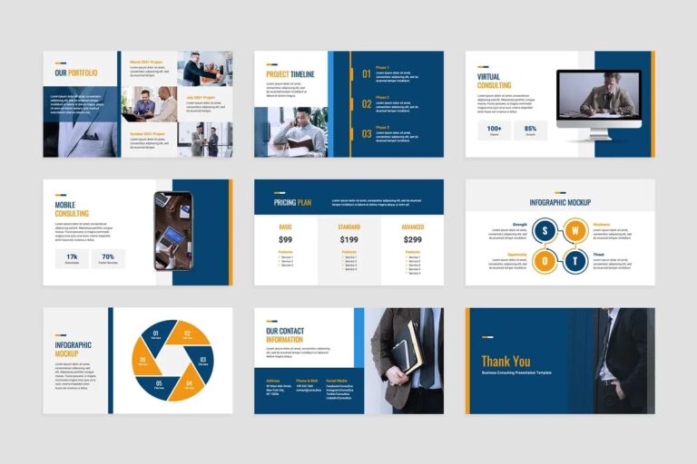 Business Consulting Template – MasterBundles