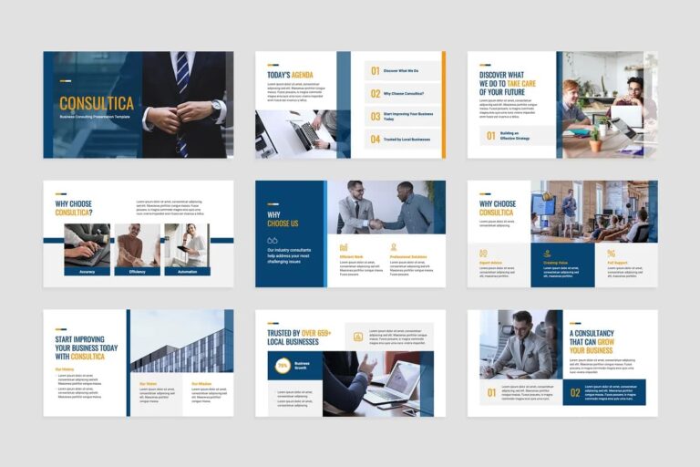 Business Consulting Template – MasterBundles