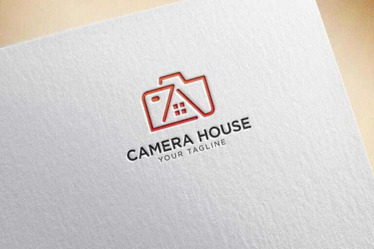 Camera House Logo – MasterBundles