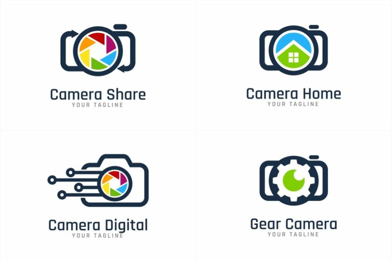 10 Camera Logo Bundle #3 – MasterBundles