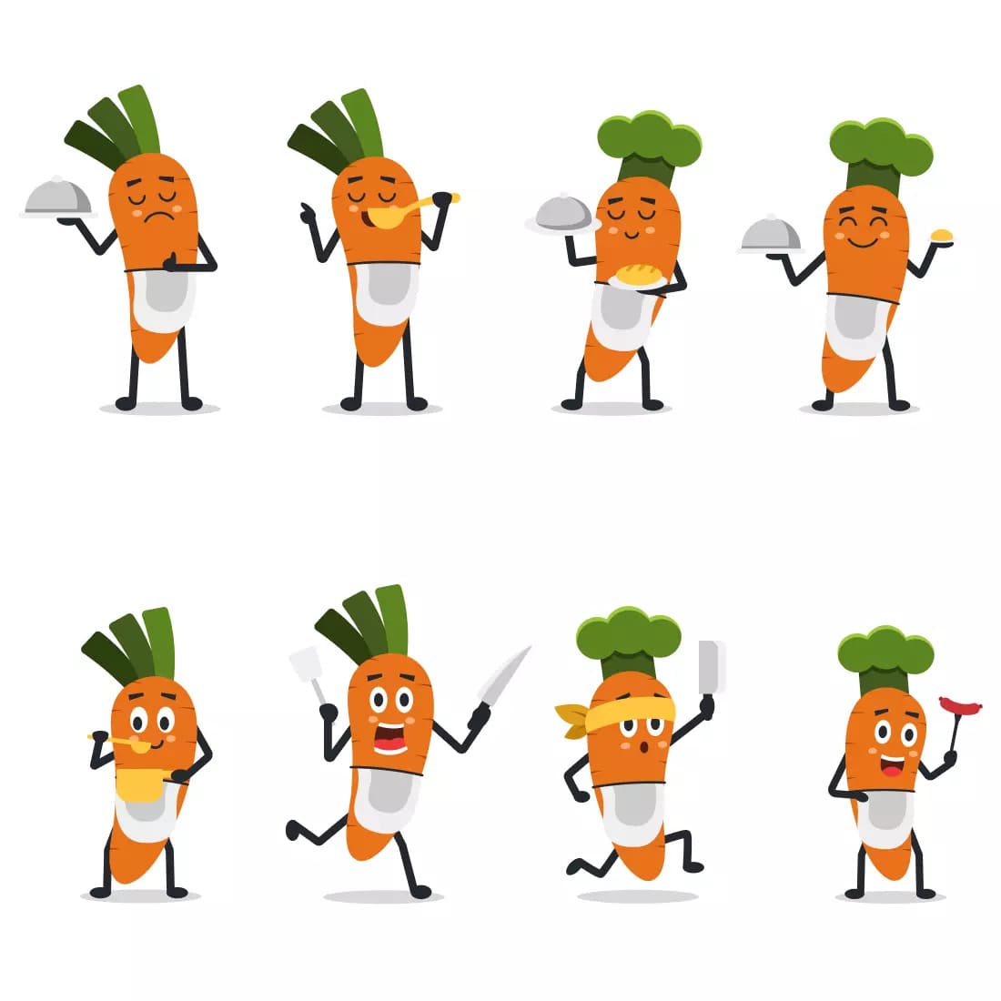 Carrot SVG Bundle Preview 3.