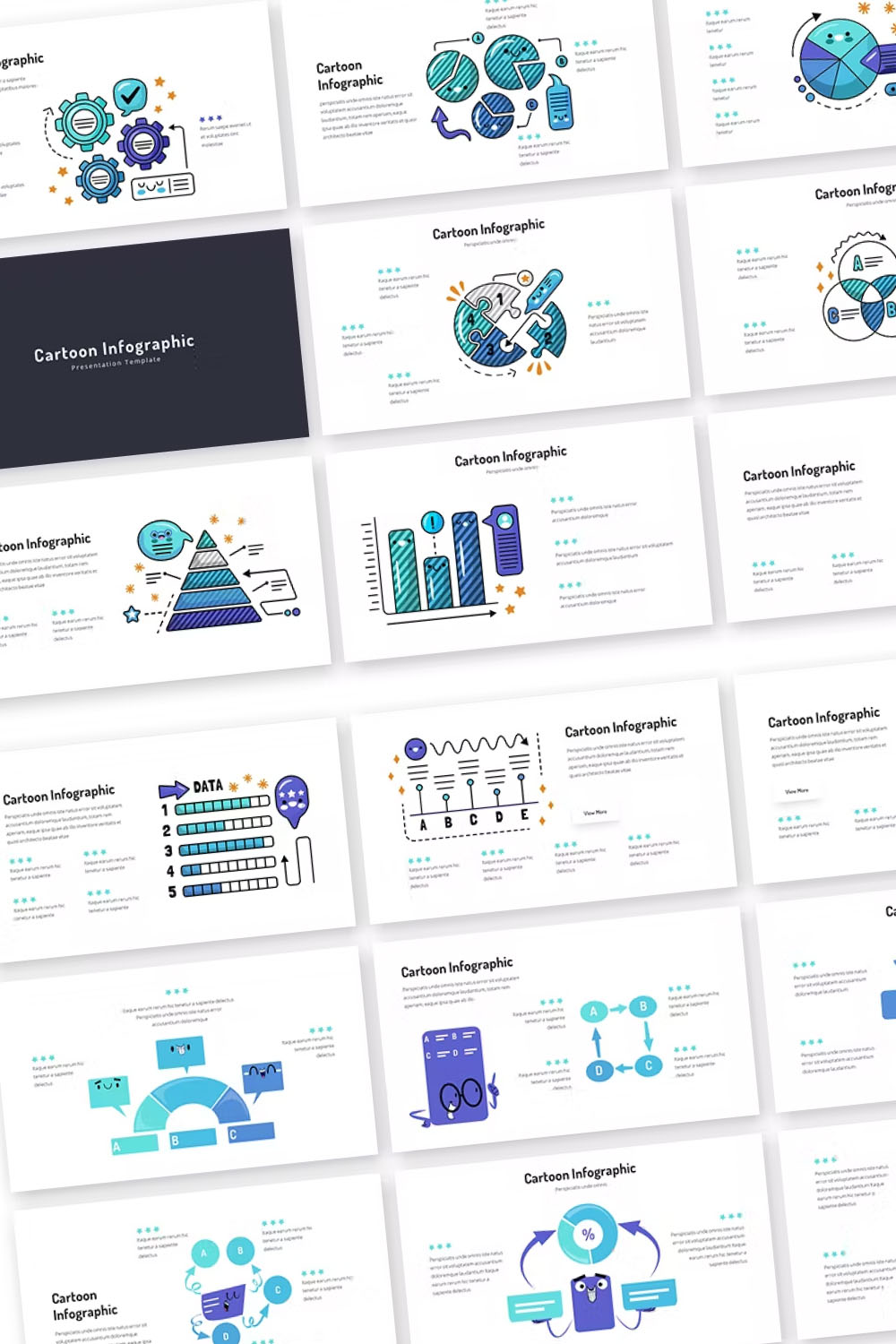 Infographic powerpoint template.