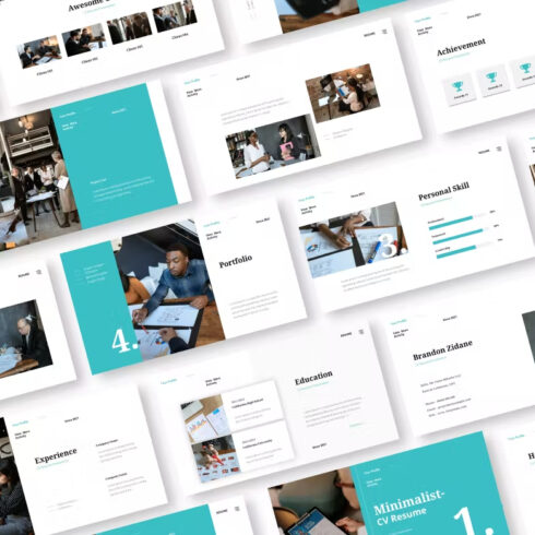 Resume Powerpoint Presentation Template | Master Bundles