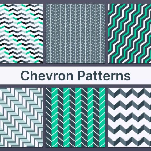 Extensive Chevron Patterns Bundle: 40 Items – MasterBundles