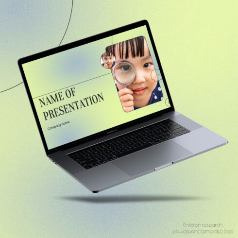 Children Research Powerpoint Template Free 1500 1.