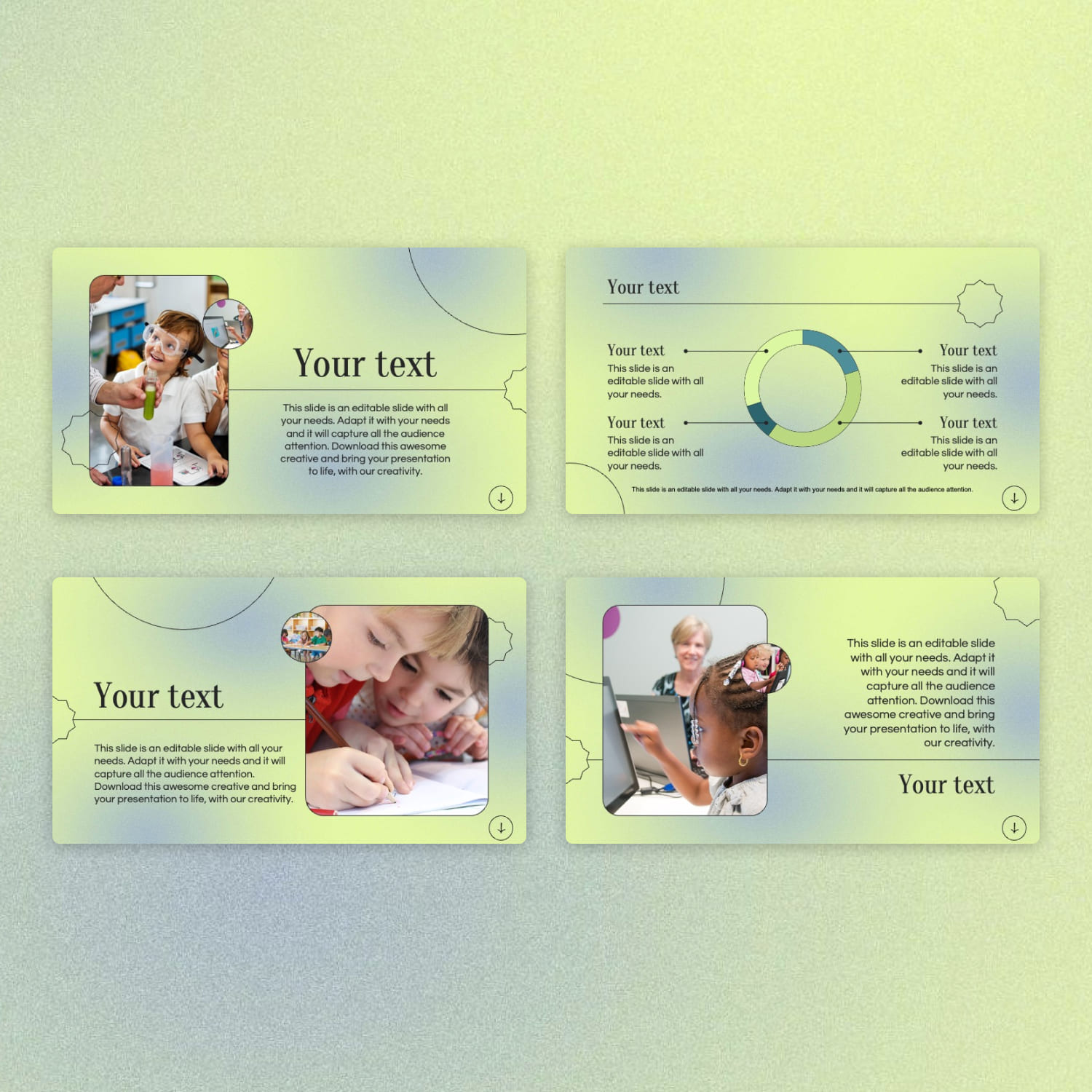 Children Research Powerpoint Template Free 1500 2.