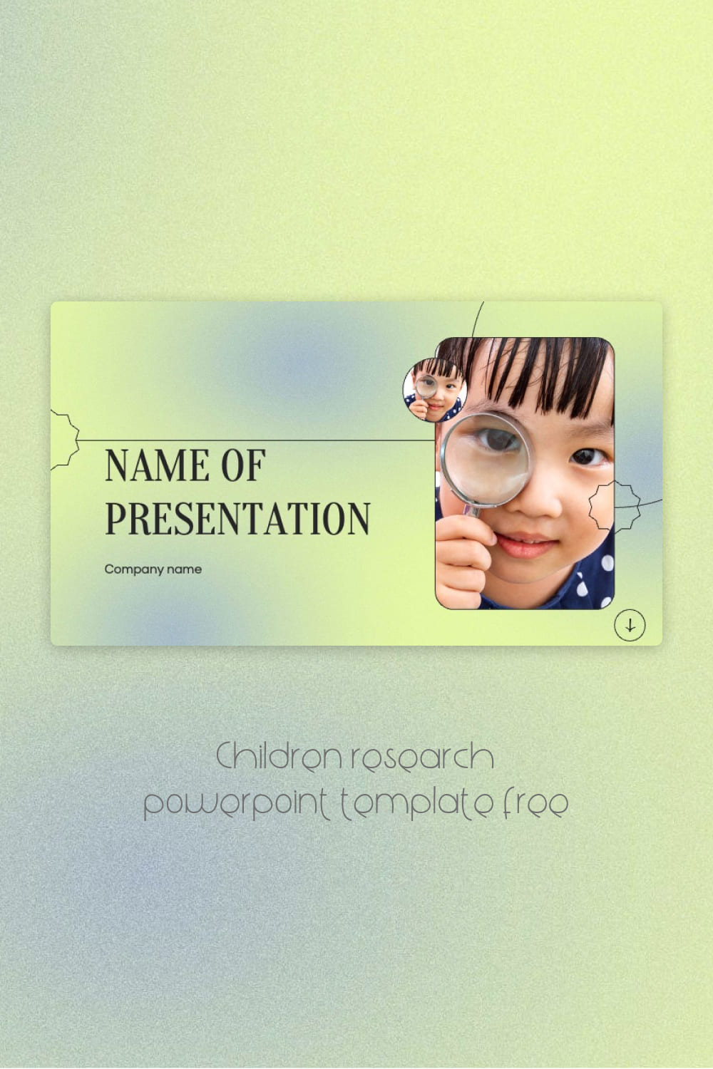 Children Research Powerpoint Template Free Pinterest.
