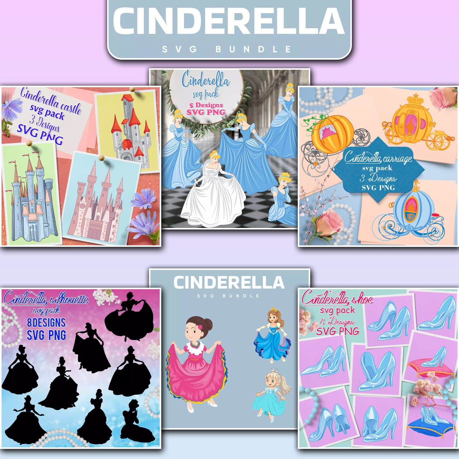 Cinderella SVG Bundle 1500 1500 1.
