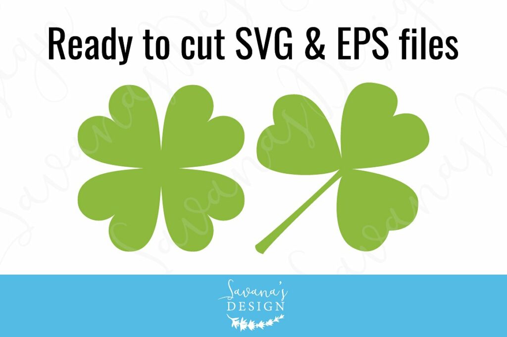 Shamrock Cut Files And Clipart – MasterBundles