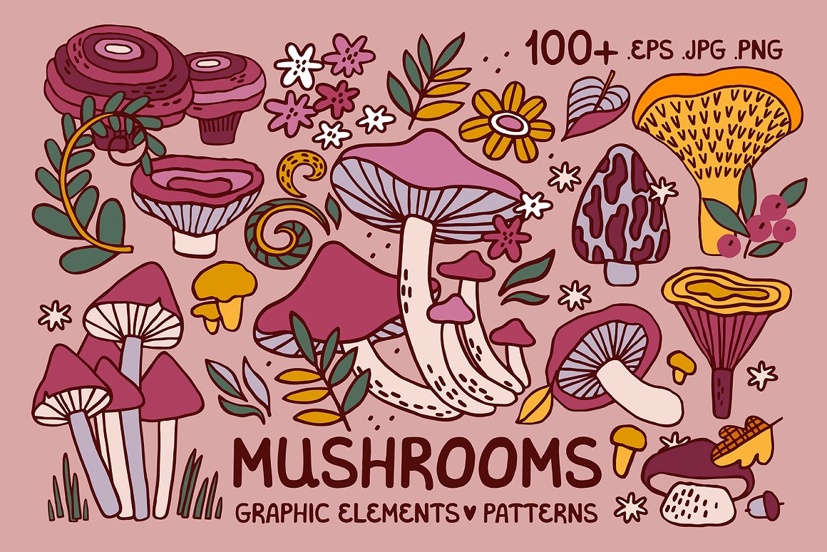 Mushrooms are indicated and others.