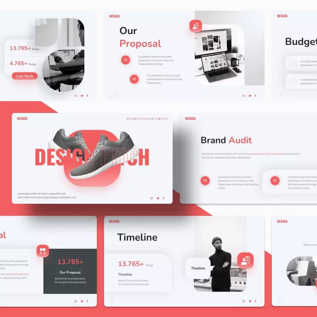 Colossal Pitch Deck Presentations Bundle Preview 5.