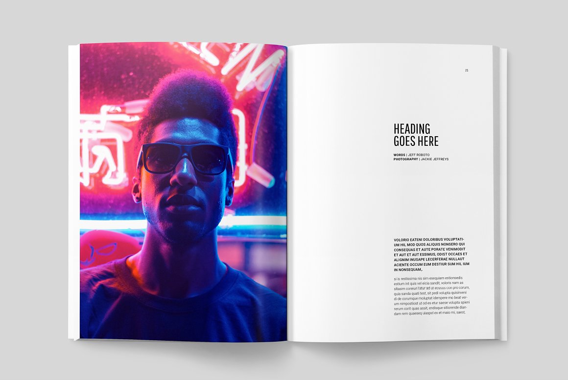 Awesome neon pages.