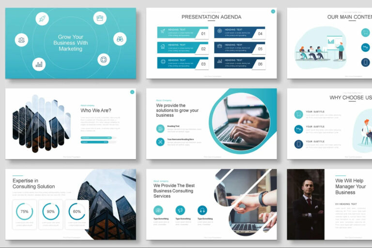 Consulting Business Template – MasterBundles