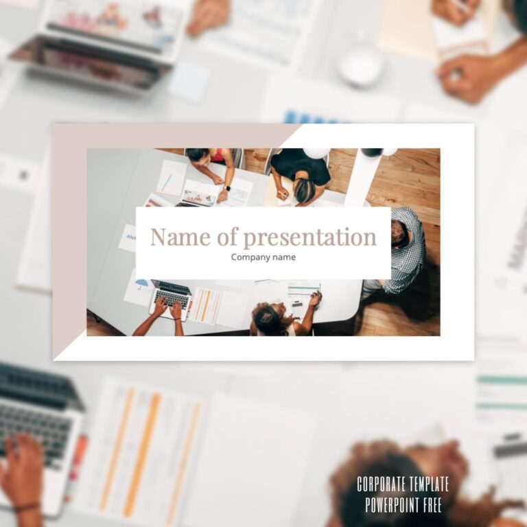 Free Corporate Powerpoint Template – MasterBundles