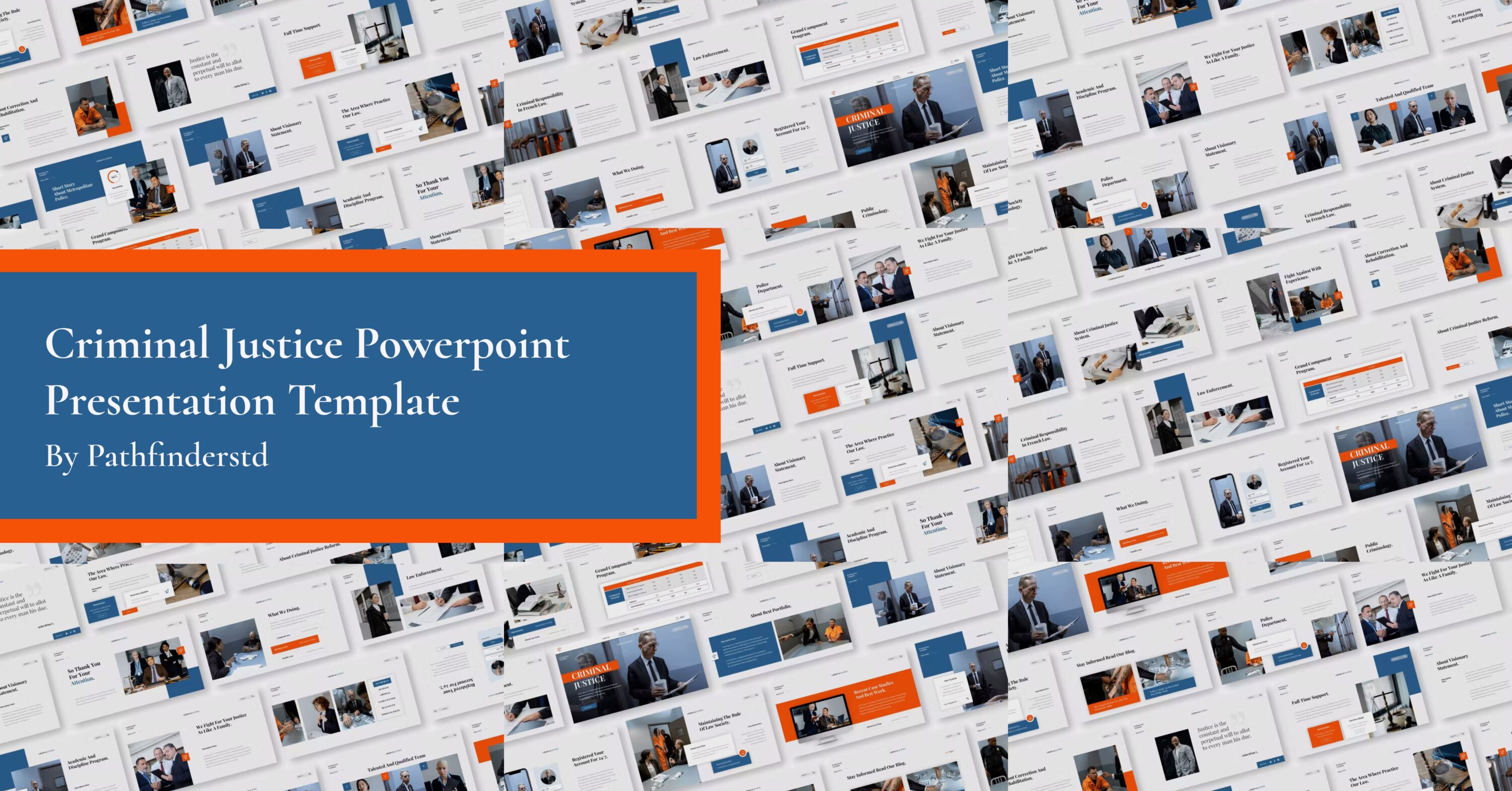 Criminal Justice Powerpoint Presentation Template MasterBundles