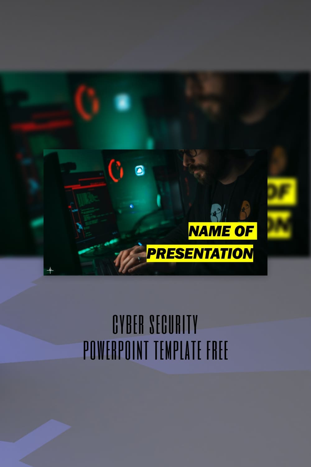 Cyber Security Powerpoint Template Free Pinterest.
