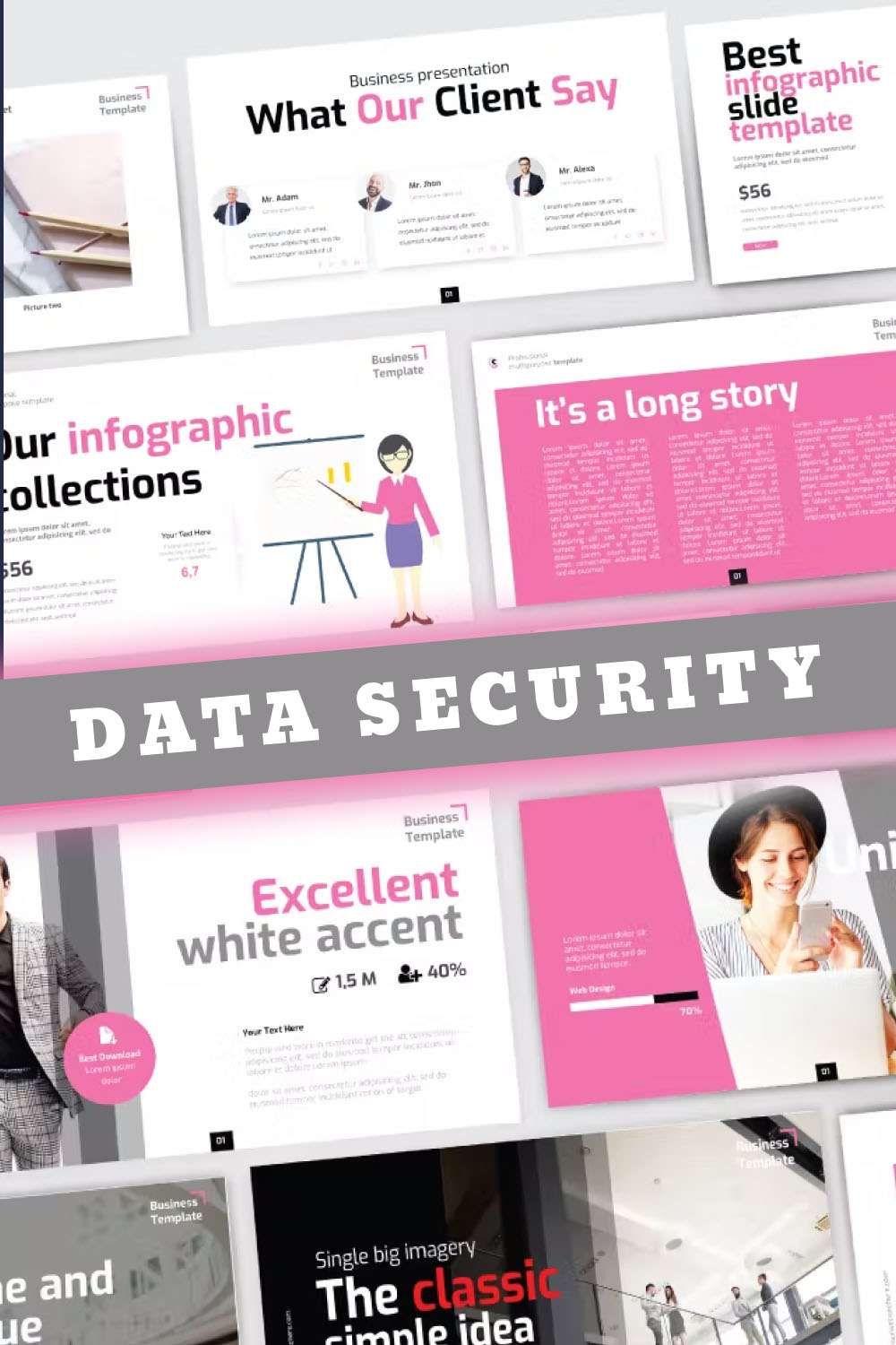 Data security powerpoint of pinterest.