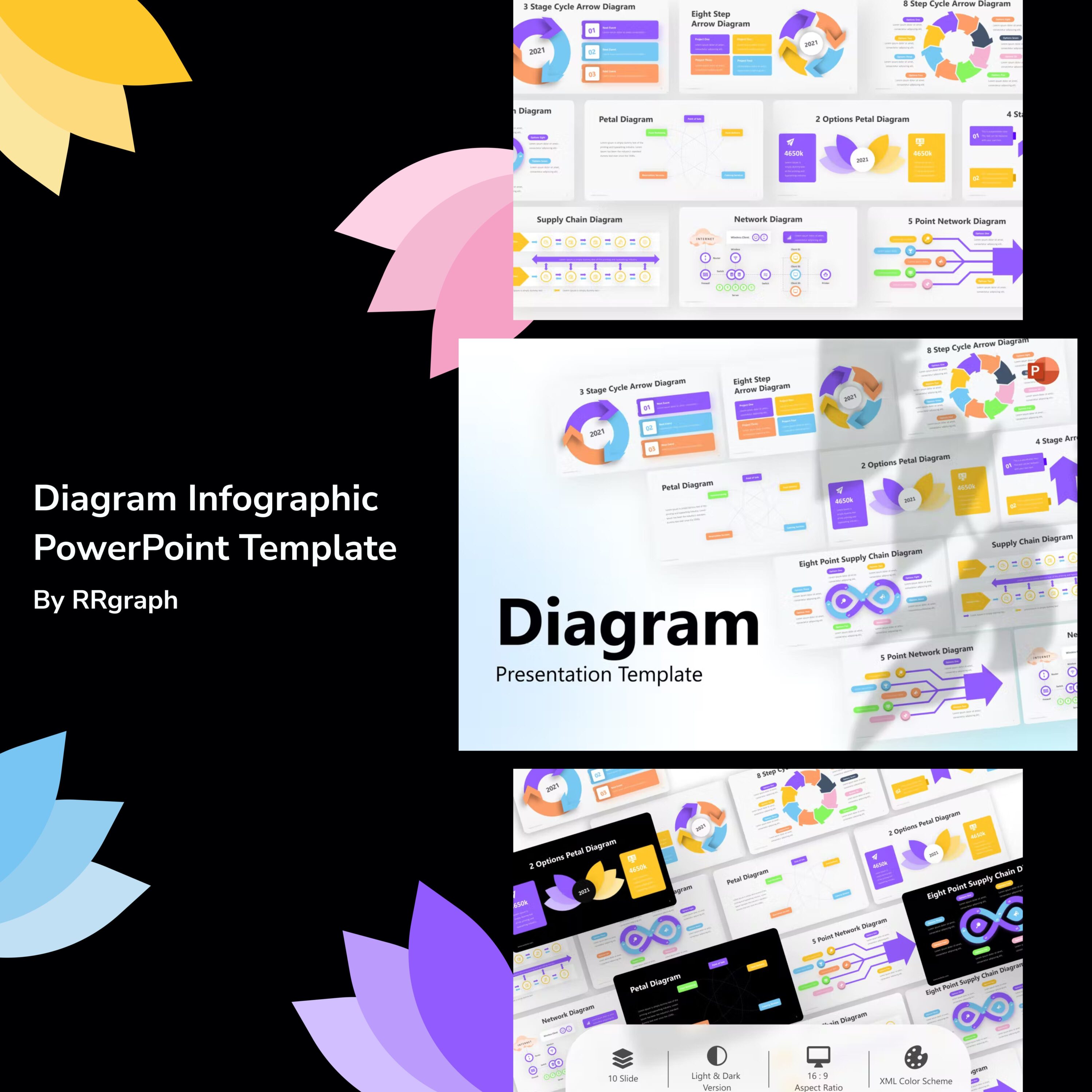 Diagram Infographic Powerpoint Template Preview 1500 2.