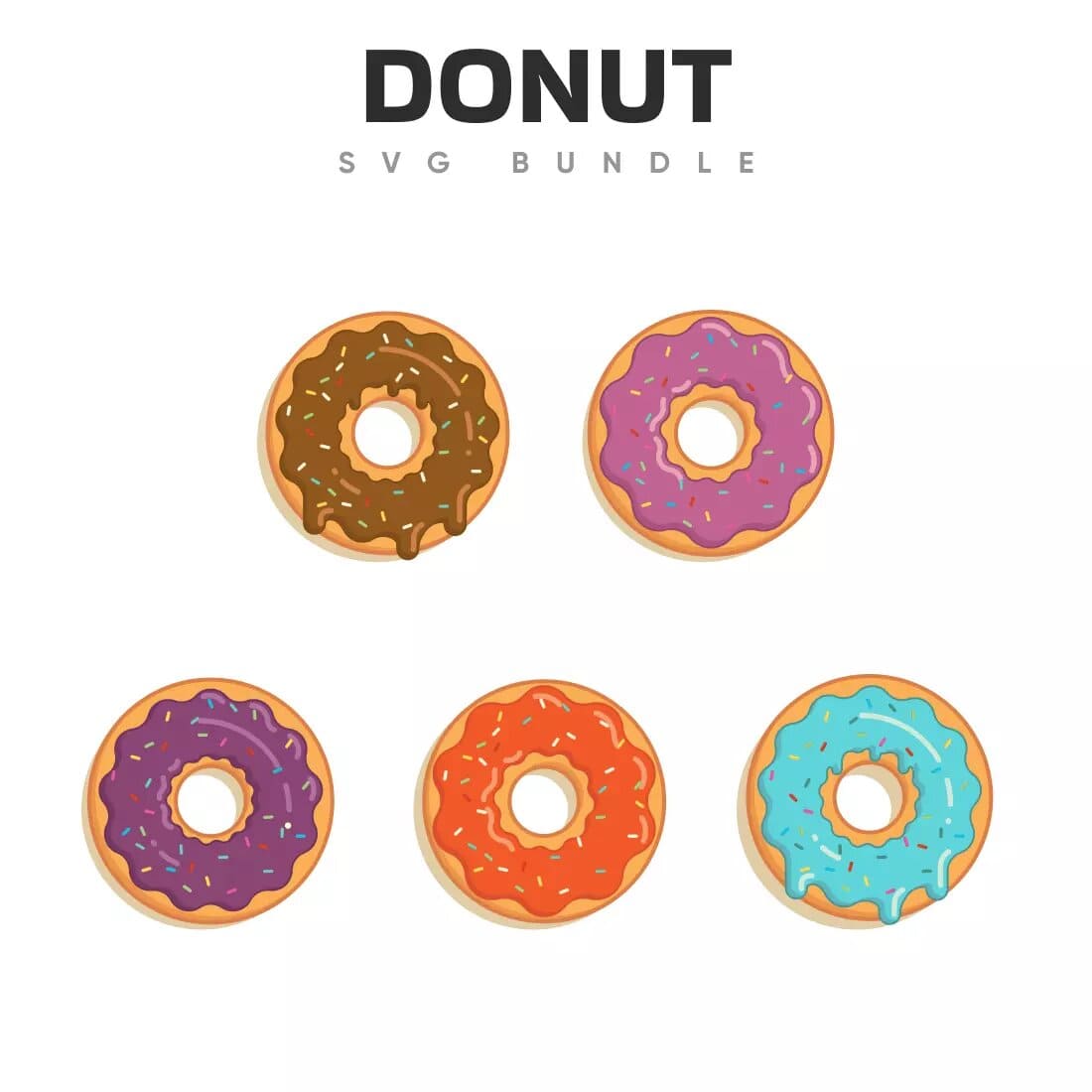 Donut SVG Bundle Preview 3.