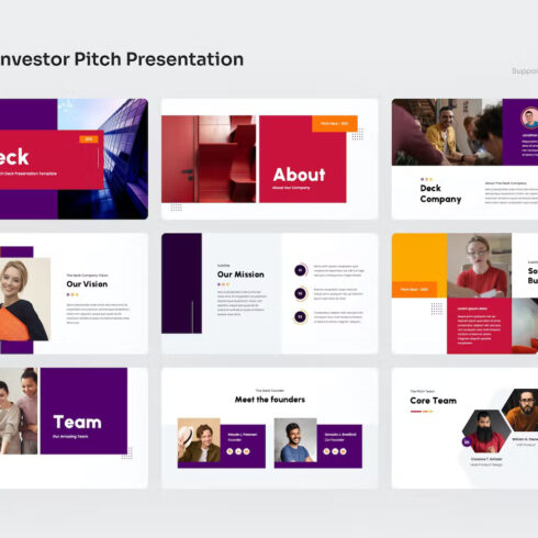 Deck - Investor Pitch PowerPoint Presentation | Master Bundles