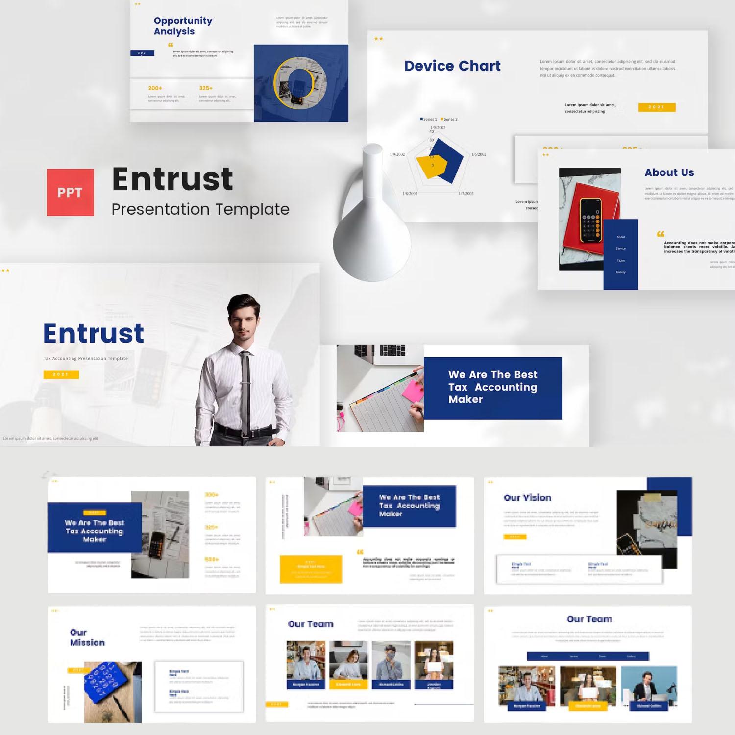 Entrust tax accounting powerpoint template of pinterest.