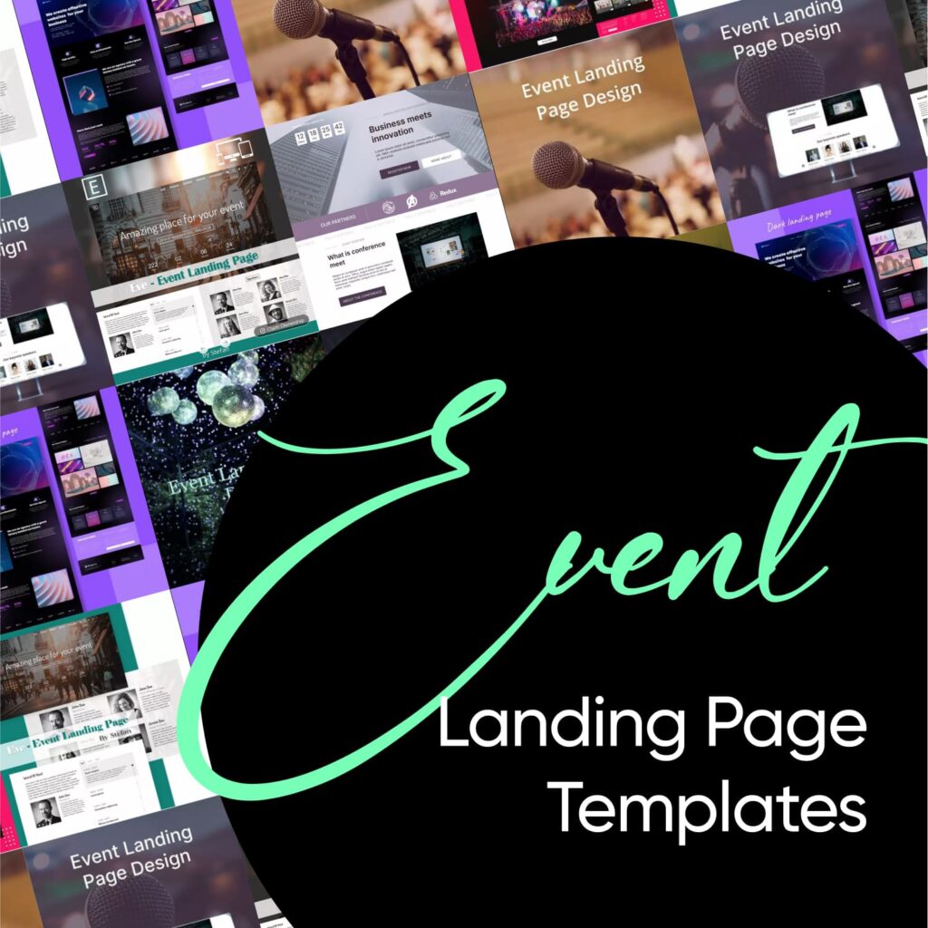 Event Landing Page Templates Masterbundles Event Landing Page Templates Masterbundles