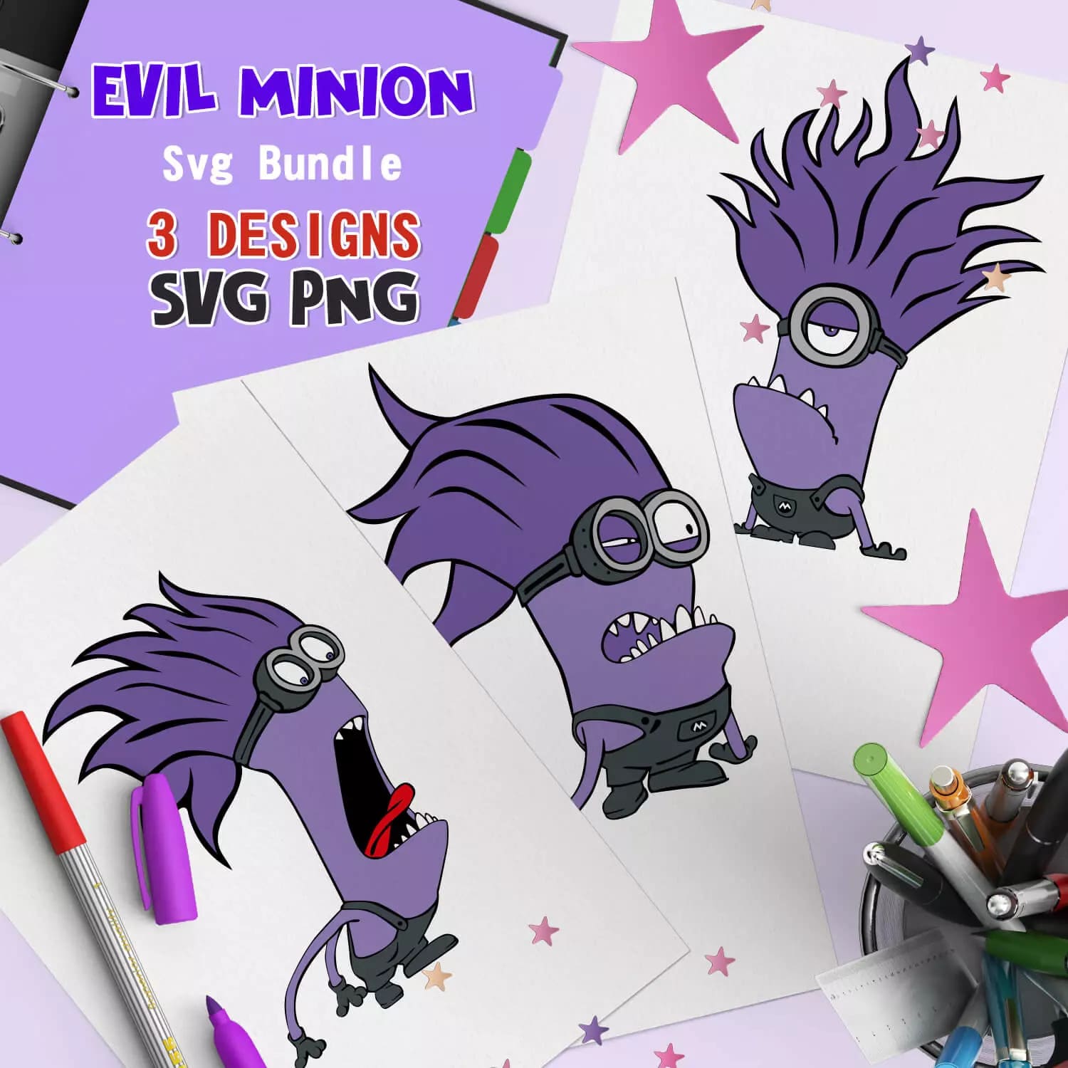 Evil Minion SVG Preview 8.