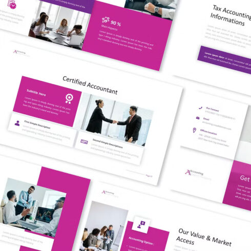 Accounting Powerpoint Presentation Template PPTX | Master Bundles