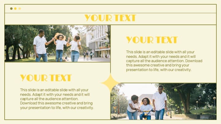 2 Family Powerpoint Template Free Pinterest.