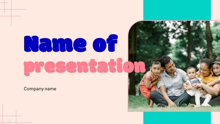 1 Family Powerpoint Templates Free.