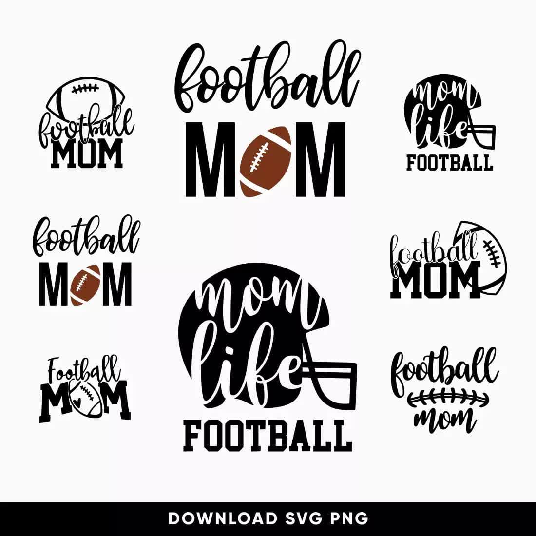 Football Mom SVG Bundle Preview 3.