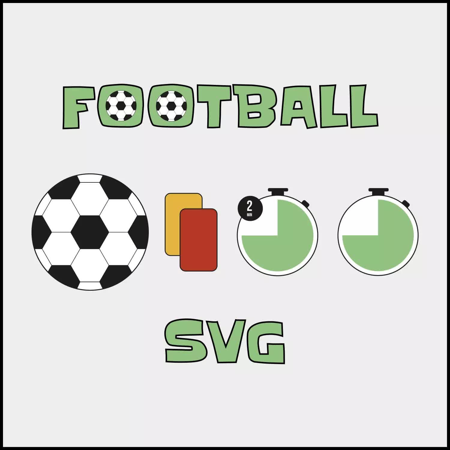 Football SVG Files Preview 4.
