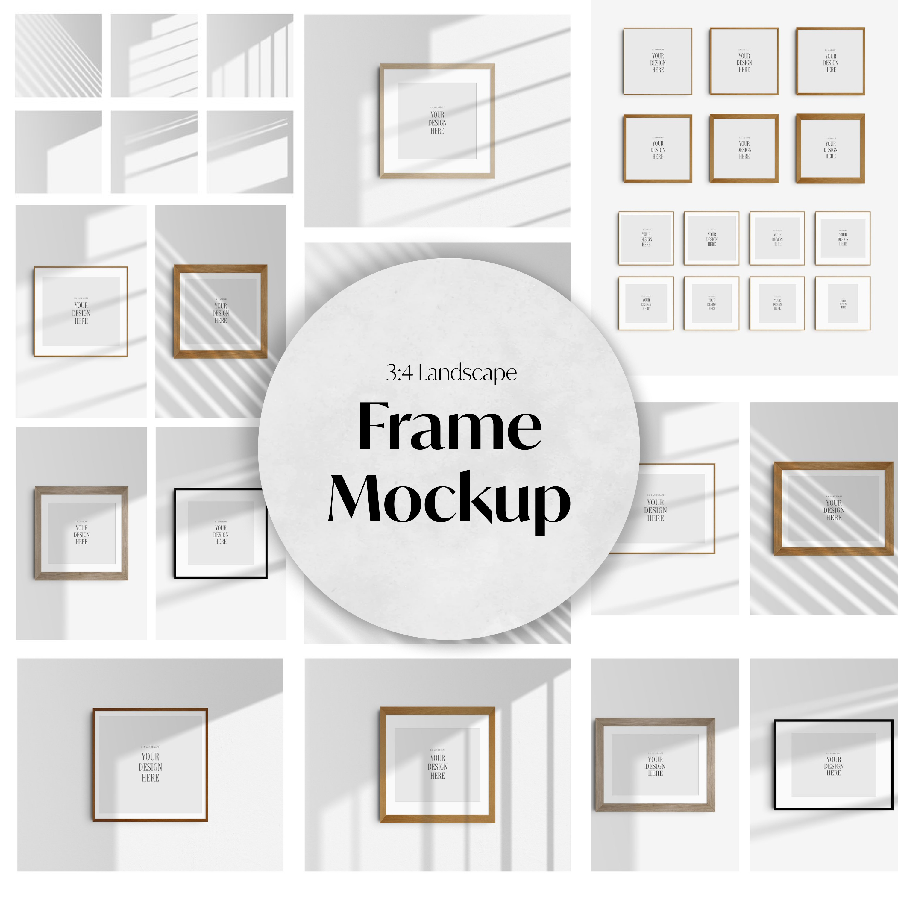 Frame Mockup 2:3 Landscape – MasterBundles