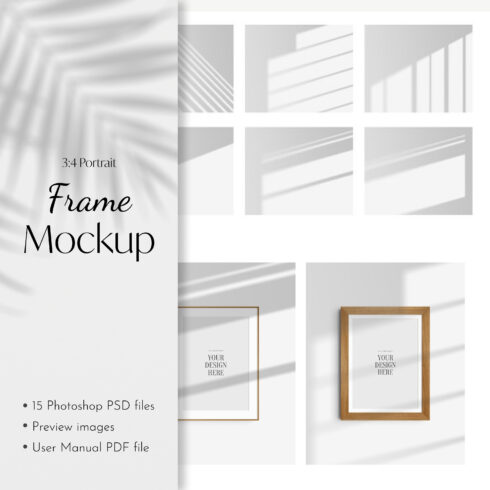 Frame Mockup 2:3 Landscape - Design Cuts