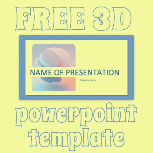 Free 3d Powerpoint Template 1500 1.