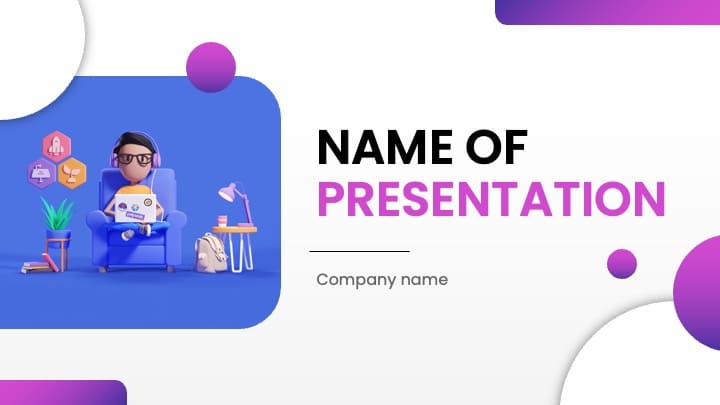 1 Free 3d Powerpoint Theme.