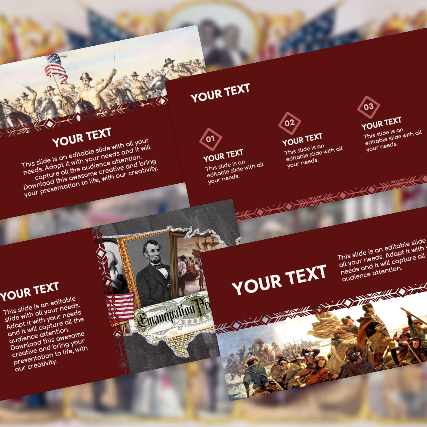 Free American History Powerpoint Template 1500 2.