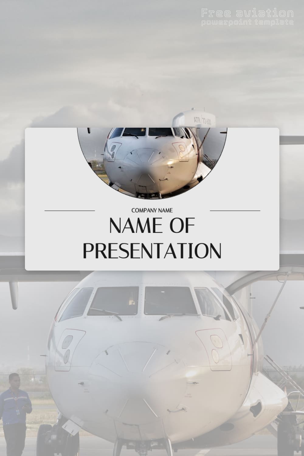 Free Aviation Powerpoint Template Pinterest.