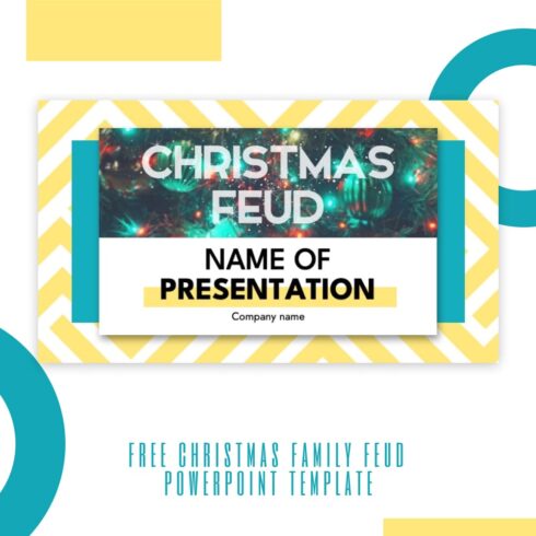 Free Christmas Family Feud Powerpoint Template Pinterest.