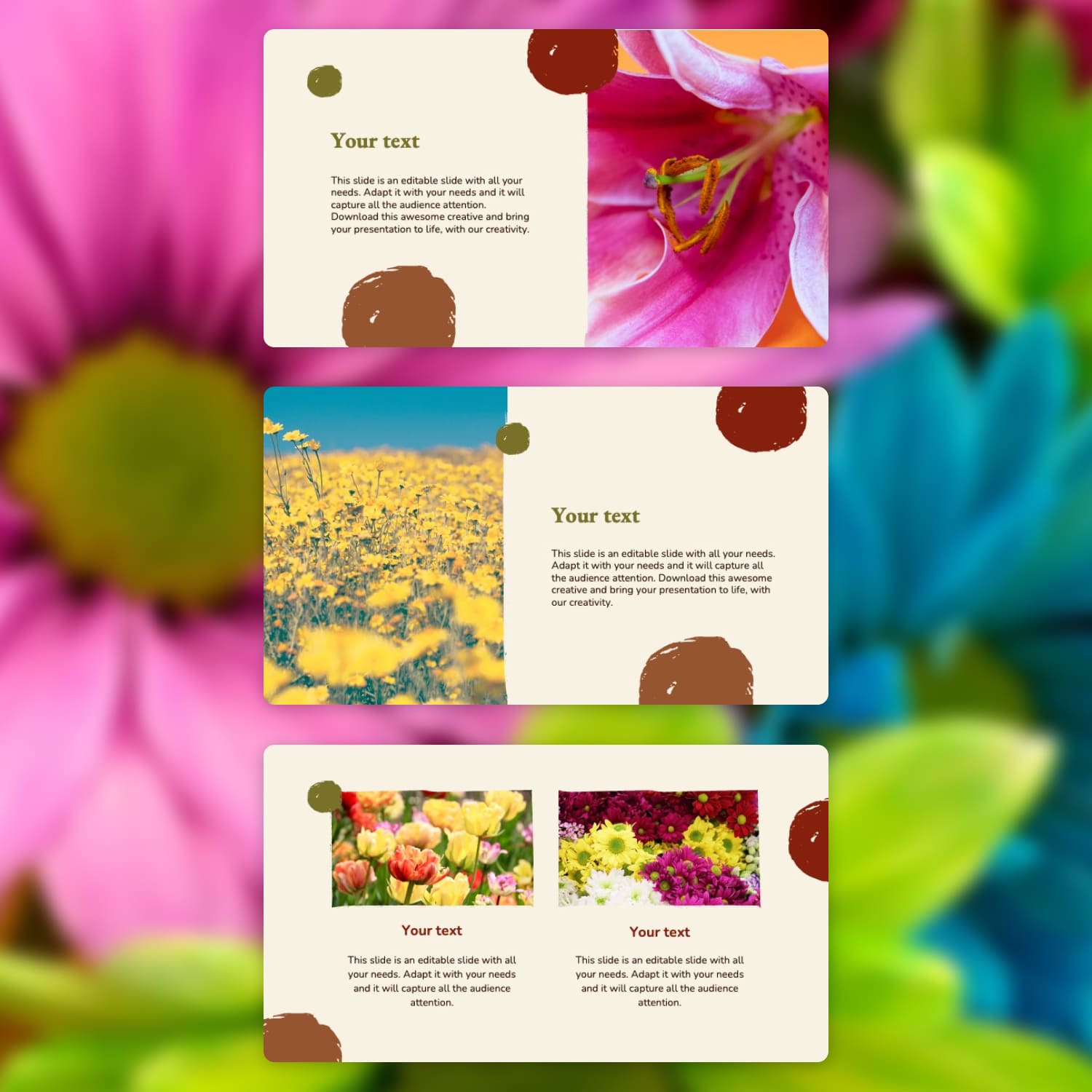 Free Colorful Powerpoint Template 1500 2.