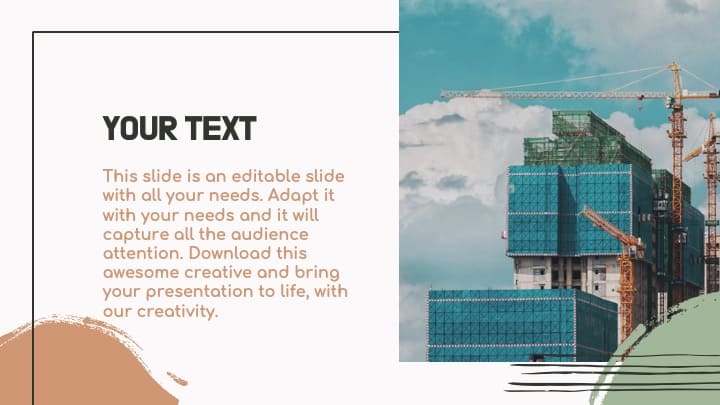 2 Free Construction Themed Powerpoint Template.