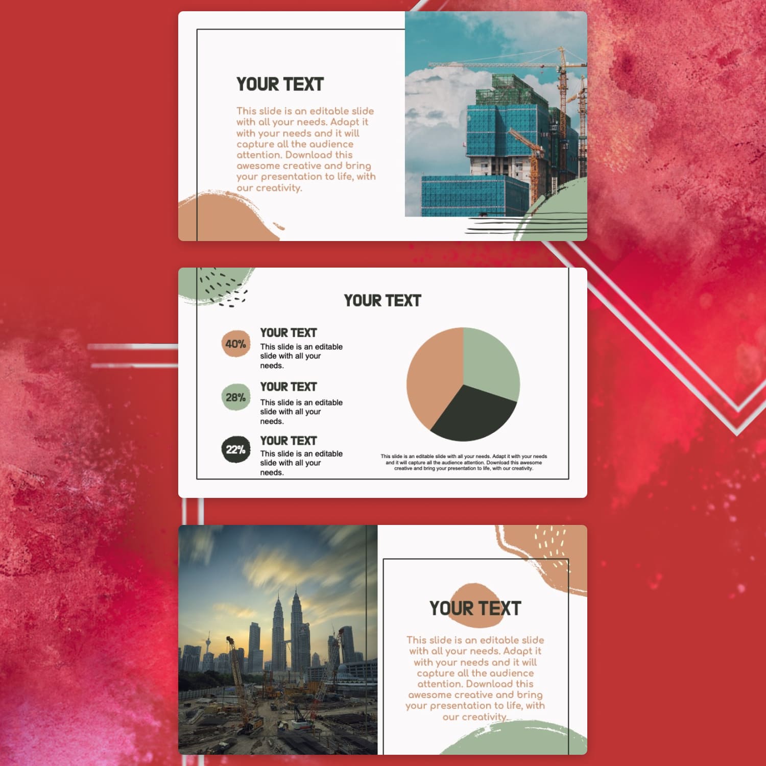 Free Construction Themed Powerpoint Template 1500 2.