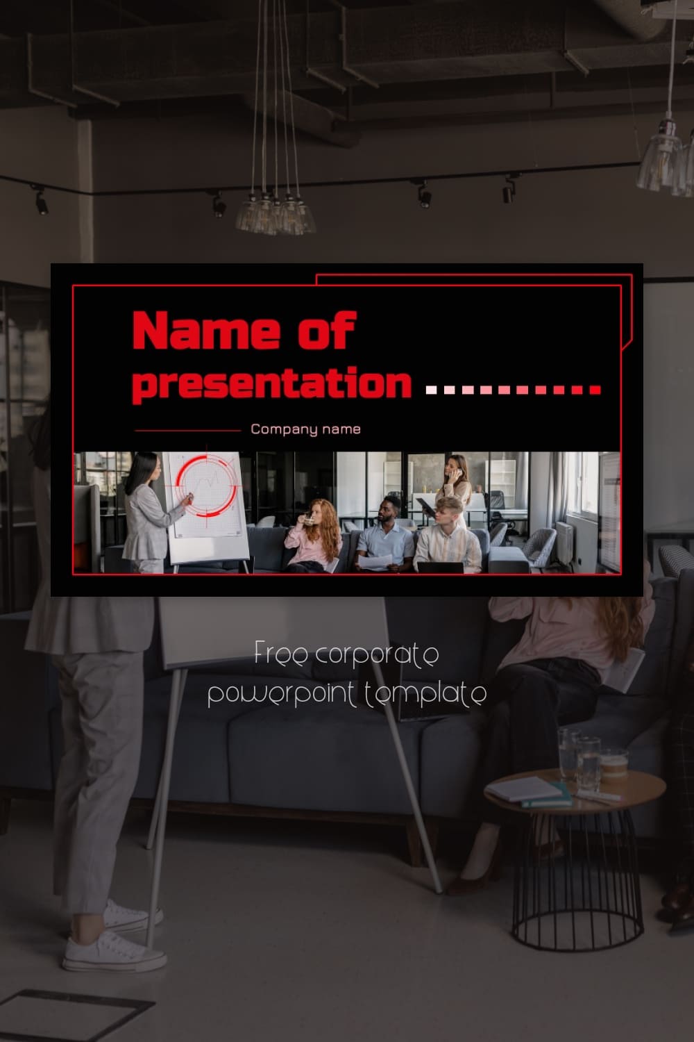 Free Corporate Powerpoint Template Pinterest.