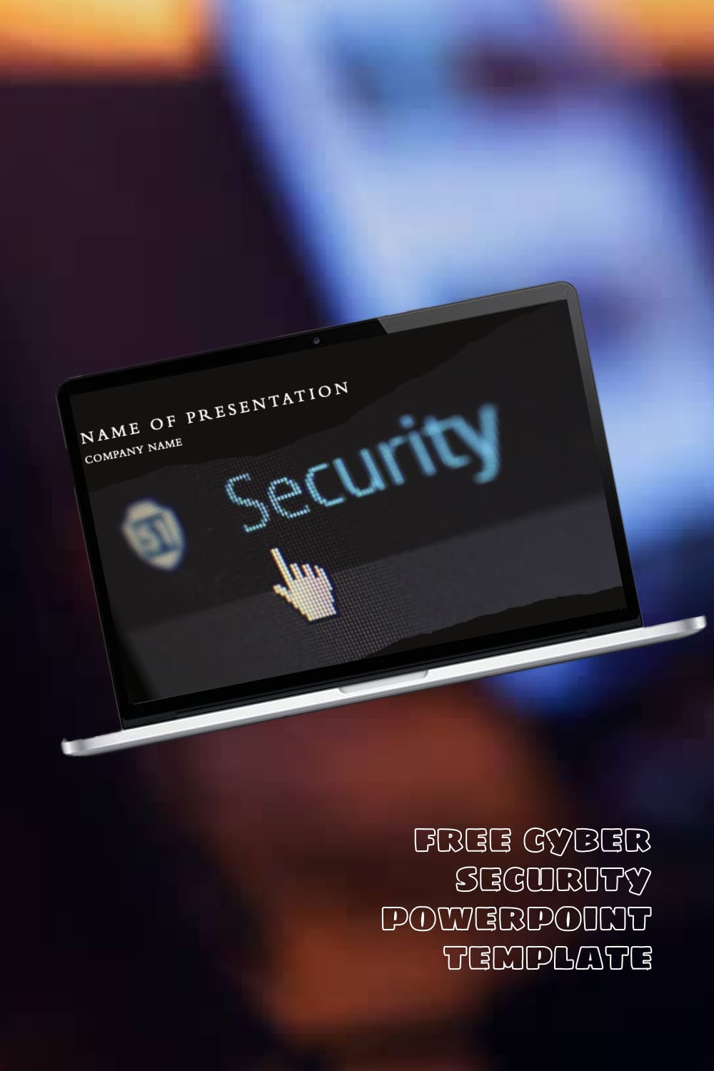Free Cyber Security Powerpoint Template Pinterest.