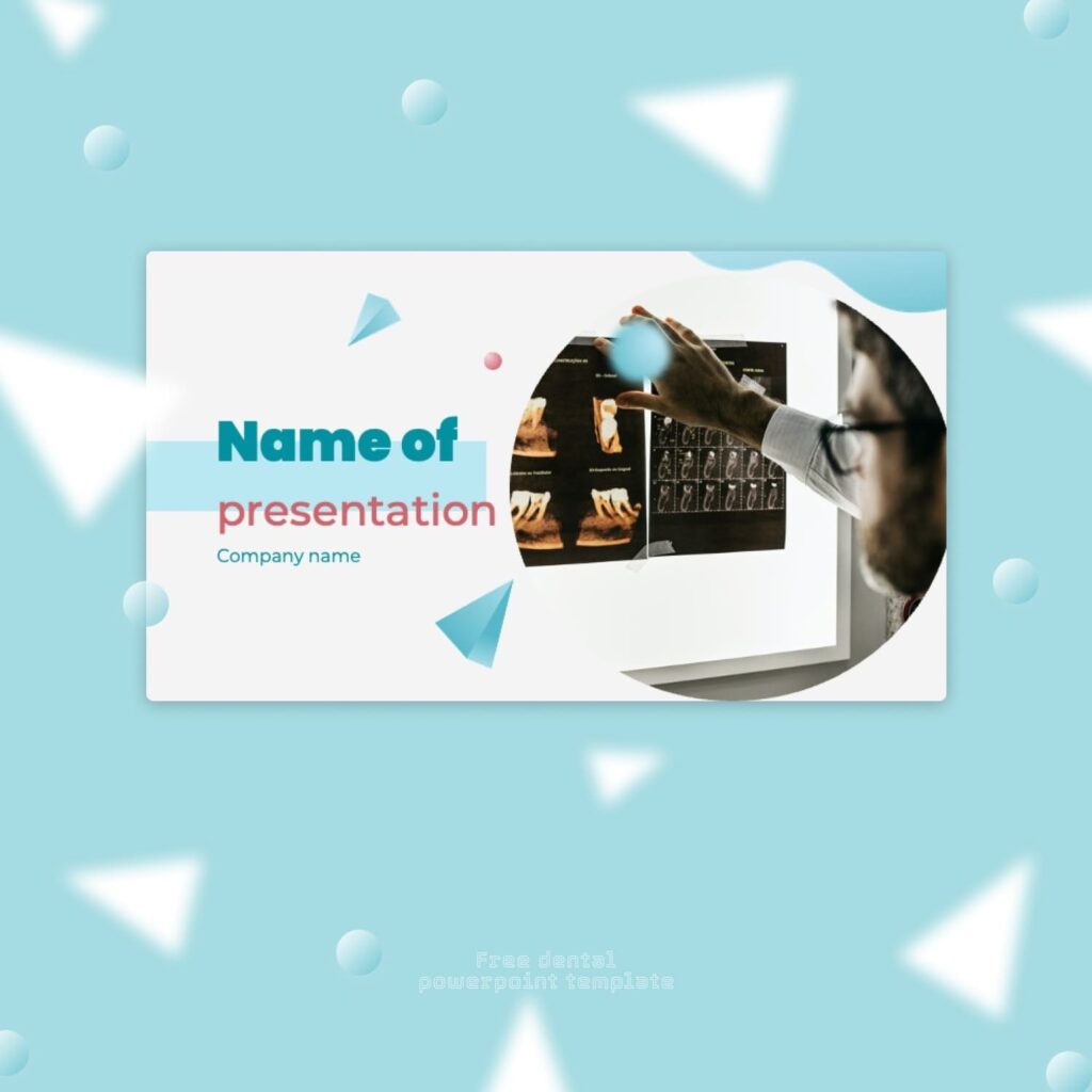 Free Dental Powerpoint Template Masterbundles