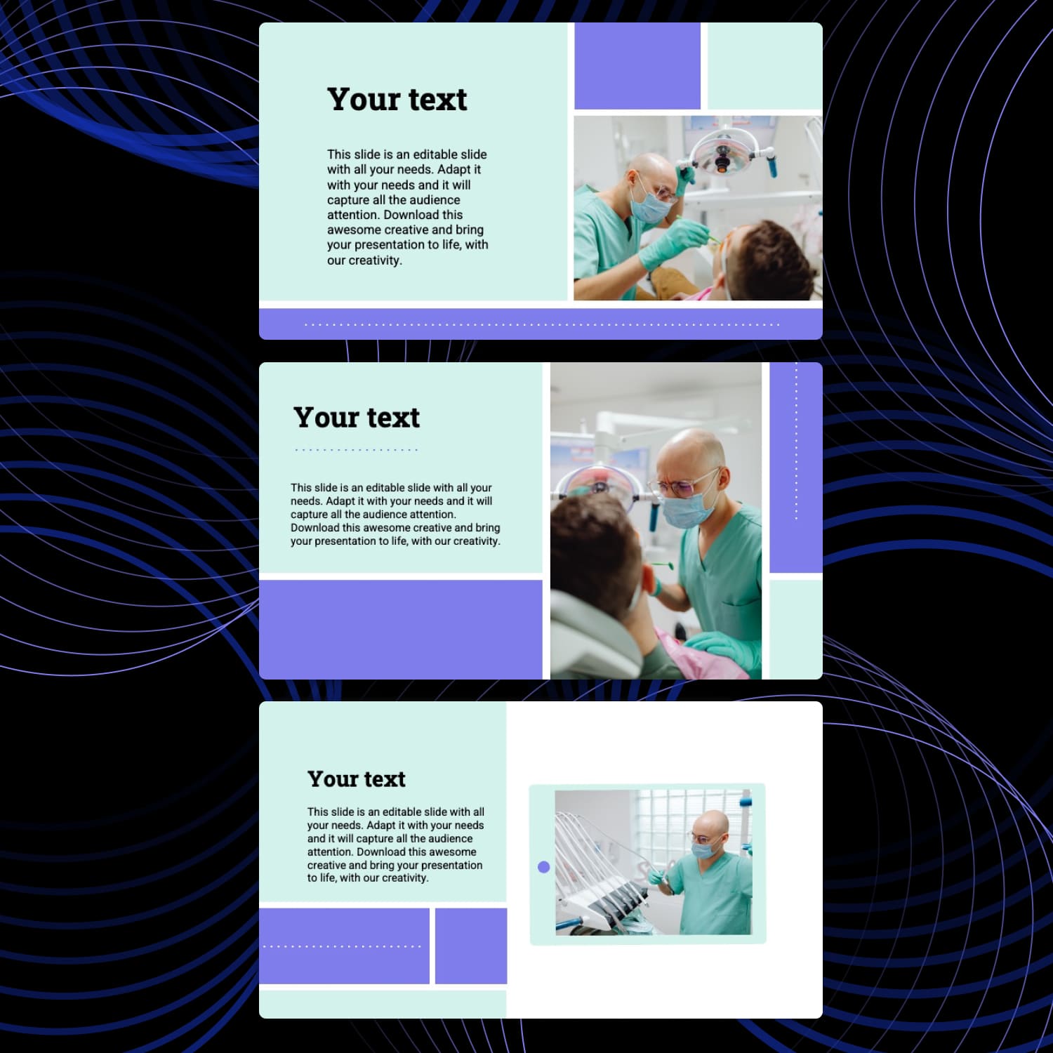 Free Dental Surgery Powerpoint Template 1500 2.