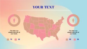 Free Editable US Map Powerpoint Template MasterBundles Free Editable Us Map Powerpoint Template 02 300x169