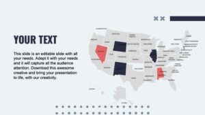 Free Editable USA Map For Powerpoint MasterBundles Free Editable Usa Map For Powerpoint 02 300x169